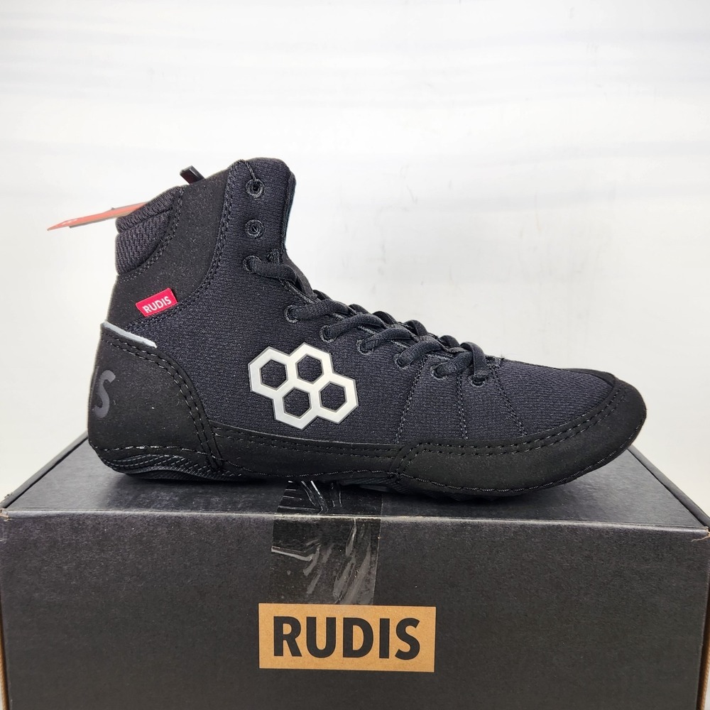 Rudis Colt 3.0 Wrestling Shoes Mens Size 9.5 Blackout High Top Athletic Sneakers